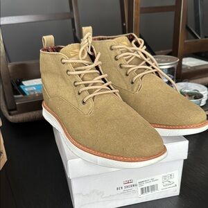 Ben Sherman Omega Casual Khaki Chukka Boots